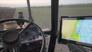 Первый беспилотный трактор ЮМЗ.  Разработка украинского фермера.