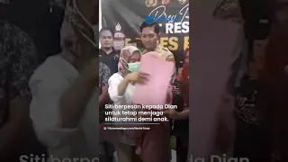 Siti Tak Sanggup Lepas Bayi yang Tertukar di Bogor, Beri Pesan ke Dian untuk Tetap Jaga Silaturahmi