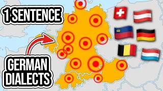 38 Different German Dialects Trying To Say The Same Sentence! - MAJOR Differences! 🤯🇩🇪