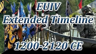 EUIV Extended Timeline Timelapse 1200-2120 CE