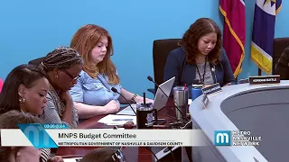 03/26/24 MNPS Budget Committee