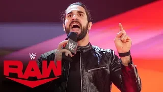 Seth Rollins delivers scathing rant against the WWE Universe: Raw, Dec. 9, 2019