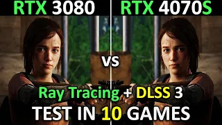 RTX 3080 vs RTX 4070 SUPER | Test in 10 Games | 1440p - 2160p | The Ultimate Comparison! 🔥 | 2024