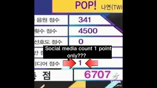 KBS Sick 🤡🤡🤡 I'M NAYEON pop pop pop. 🤡 poin🤡 Music Bank🤡