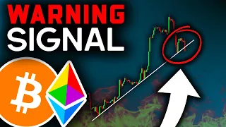 New WARNING Signal Is Flashing (Now)!! Bitcoin News Today & Ethereum Price Prediction (BTC & ETH)