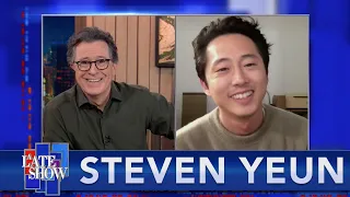 "You Can Be Anything You Want To Be Up There" - Steven Yeun On Falling In Love With Performing