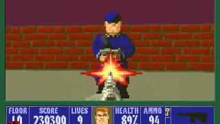 Wolfenstein 3D -  Episode 1 (All Kills, Secrets, Treasures)