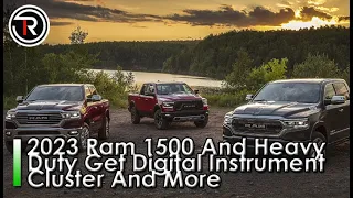 2023 Dodge Ram 1500 Review, Price, First Ride & Heavy Duty Get Digital Instrument Cluster & More