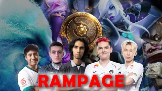 MUST-WATCH ALL RAMPAGES IN TI10! INSANE RAMPAGE MOMENTS IN THE INTERNATIONAL 10! YATORO 3 RAMPAGES!