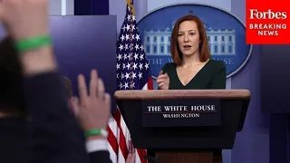 Jen Psaki Holds Press Briefing As Supreme Court Debates Case On Abortion Rights
