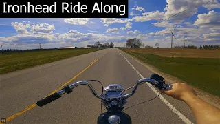 Harley-Davidson Ironhead Afternoon Ride | Engine Sound