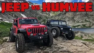 HUMVEE vs JEEP! Which is Better Off Road?
