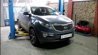 Замена рулевой тяги на KIA Sportage 2,0 Киа Спортейдж 2012 года