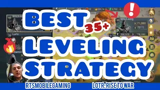 Best Leveling Strategy lvl 35+ Early Season 2 - LOTR Rise to War