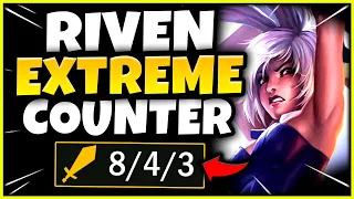 RIVEN TOP HOW TO BEAT EXTREME HARD COUNTER GRAGAS! - S12 RIVEN TOP GAMEPLAY! (Season 12 Riven Guide)