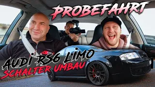 Audi RS6 4b mit Schaltgetriebe - Probefahrt I René Rumler I RD48