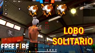 JUGANDO LOBO SOLITARIO ❌ SIN HABLAR 🔥 FREE FIRE 2022