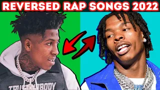 🤔TRY TO GUESS THE REVERSED RAP SONGS of 2022