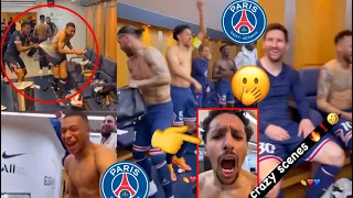 🤭CHAMPIONS OF FRANCE🇫🇷 ❗️🔥 Mad dressing room Celebration 🍾 🤣PSG won the Ligue1 title 👍🔥 #psg