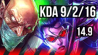 SINGED vs VAYNE (TOP) | 9/2/16, Godlike | TR Master | 14.9