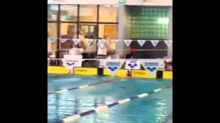 Best Fail Start Ever in a swimming competition 😊