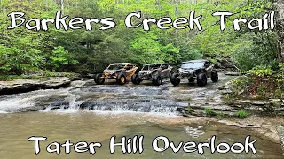 Hatfield McCoy Outlaw Trails | Barkers Creek | Tater Hill | My Can Am X3 Broke