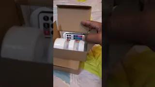 SHOPEE || unboxing || Touch LED Cabinet Light battery RGB 13 Color Puck Light Dimmable Under Shelf