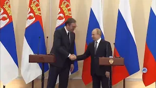 04.12.2019. Soči - Putin i Vučić o saradnji, gasu, Kosovu... (Video: MNA/RUSSIAN POOL)