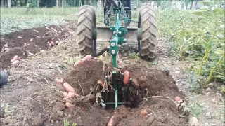 Homemade smart potatoes digger