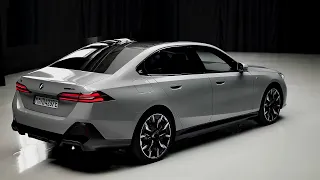 NEW 2024 BMW 5 SERIES i5 eDrive40 | Luxury Sedan in details,driving & AMBIENT lights