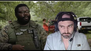 Combat Veteran Reacts to Right Wing Militia