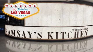 LAS VEGAS RESTAURANT REVIEW - Gordon Ramsay's Newest Eatery Ramsay's Kitchen at Harrah's Las Vegas