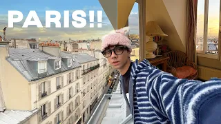 I MOVED TO PARIS (apartment tour & first days)