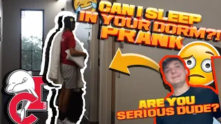 Can I Sleep In Your Dorm Prank... *College Dorms*