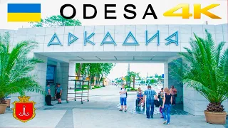 Odesa, Ukraine 🇺🇦 Arcadia  Amazing Summer City Walk ⚓️ 2023 4k HDR 60fps Walking Tour