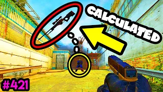 100% CALCULATED! - CS:GO BEST ODDSHOTS #421