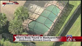 Man's body found in pool