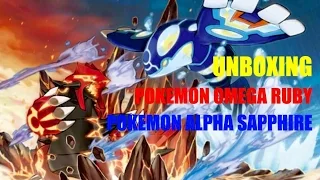 Unboxing - Pokemon Omega Ruby & Alpha Sapphire (Nintendo 3DS)