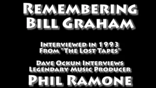 Dave Ockun Interviews Legendary Music Producer Phil Ramone about Bill Graham