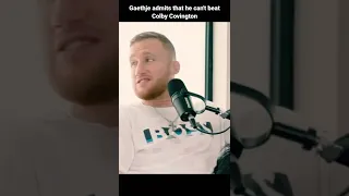 Justin Gaethje admits that he can't beat Colby Covington inside the Octagon #shorts #ufc #mma