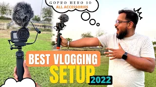GoPro Vlogging Setup 2022 | Hero GoPro 10, 9 Best Accessories With Mic | Tafri Wale Laundey | TWL
