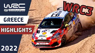 WRC3 Rally Highlights | WRC EKO Acropolis Rally Greece 2022