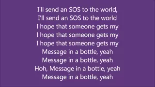 The Police - Message In A Bottle - The Lyric Video