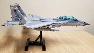 LEGO F-15EX 40TH FTS FIGHTER JET - BRICK VETERAN CUSTOM LEGO KIT