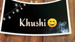 Khushi😊 whatsapp status- video for whatsapp #shorts