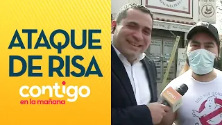 "¿POR QUÉ PREGUNTÓ ESO?"😂 El ataque de risa de JC Rodríguez en Contigo en La Mañana
