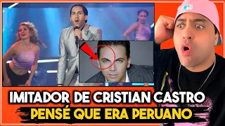 Imitador de Cristian Castro - EN YO SOY PERÚ - pensé que era peruano REACCIÓN