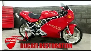 Ducati 600 Supersport Full Restoration EP5 The Grand Finale