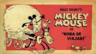 Mickey mouse:  Es hora de viajar!  (Get a horse) corto animado completo en español latino.