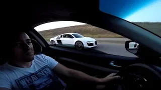 Audi R8 в деле ...  как же так ?